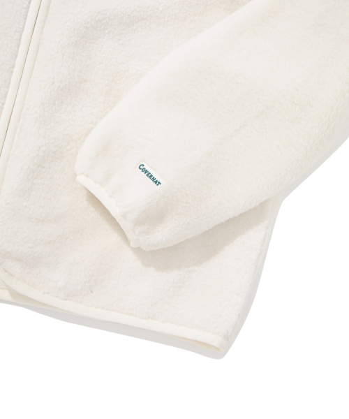 COVERNAT(カバーナット)の「Cロゴノーカラシェルパジャケットアイボリー(その他アウター・レディース・その他・SMALL/MEDIUM/LARGE/X-LARGE/XX-LARGE)」の6枚目の写真