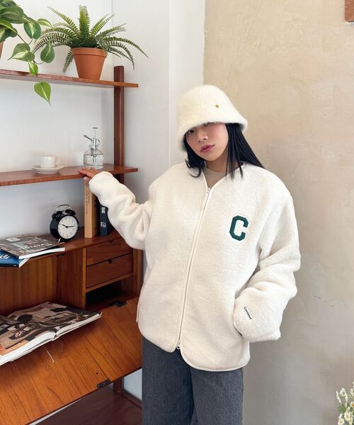 COVERNAT(カバーナット)の「Cロゴノーカラシェルパジャケットアイボリー(その他アウター・レディース・その他・SMALL/MEDIUM/LARGE/X-LARGE/XX-LARGE)」の11枚目の写真