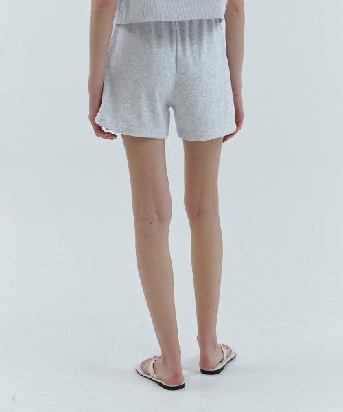 STEP AROUND(ステップアラウンド)の「テリー ハーフパンツ_ライトグレー(その他パンツ・レディース・その他・SMALL/MEDIUM)」の4枚目の写真