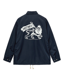 Kompakt Record Bar（コンパクトレコードバー）の「[KRB x Uxe Mentale] Coach Jacket - Navy（ナイロンジャケット）」