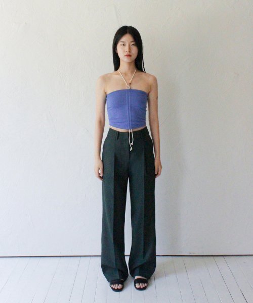 RUBATI(ルバティ)の「Wooden Beads Tube Top (PURPLE BLUE)(Tシャツ/カットソー・レディース・その他・size2/size1)」の8枚目の写真