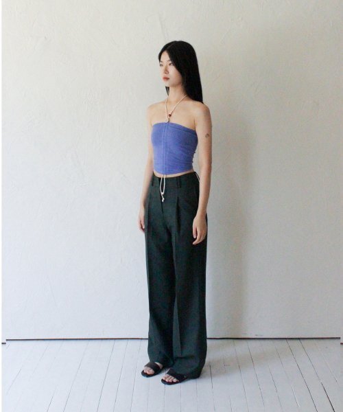 RUBATI(ルバティ)の「Wooden Beads Tube Top (PURPLE BLUE)(Tシャツ/カットソー・レディース・その他・size2/size1)」の9枚目の写真