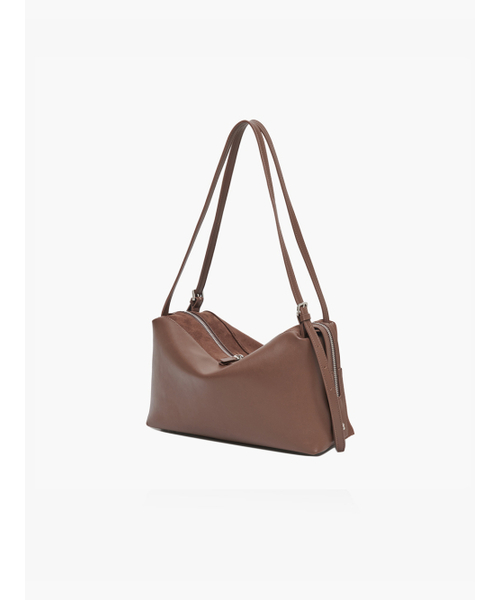 ELEGANCE PARIS（エレガンスパリ）の「サバハーフスエードショルダーバッグOTFH005B（ショルダーバッグ・レディース・ブラウン・FREE）」の5枚目の写真