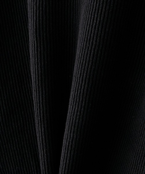 CLEL(クレイル)の「【CLEL】Minimal Collar Drivers Knit Shirt/ ミニマルカラードライバーズニットシャツ(シャツ/ブラウス・メンズ・カーキ/ブラック/杢グレー・S/XS/L/M)」の6枚目の写真