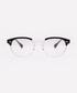 2CUBE（トゥキューブ）の「Metro Round(Clear-eyewear)（メガネ・FREE）」