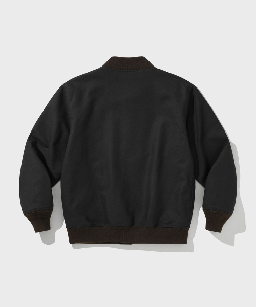 VDR（ブイディアール）の「HEAVY MOLESKIN BOMBER JACKET [Black Ink]（ブルゾン・メンズ・その他・MEDIUM/LARGE/X-LARGE）」の5枚目の写真