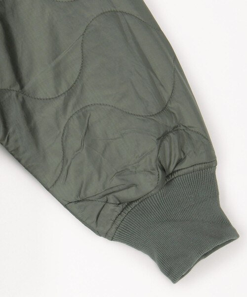 Alpha Industries(アルファインダストリーズ)の「ALPHA INDUSTRIES/アルファ インダストリーズ UNFRM TIGER LINER JACKET(ブルゾン・メンズ・ブラック/オリーブ・MEDIUM/LARGE/X-LARGE)」の12枚目の写真