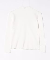 カシミヤタッチ ベーシックハイネックニット