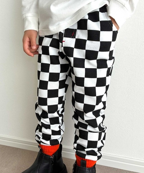 SKAPE（エスケープ）の「ｶﾞﾗﾐﾗﾉﾘﾌﾞﾊﾟﾝﾂ（その他パンツ・キッズ・アイボリー/ブラック/ブルー/ホワイト/ピンク/グリーン/ベージュ/パープル/ネイビー/イエロー・90cm/100cm/110cm/120cm）」の3枚目の写真