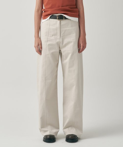 MOTT(モット)の「コットンラウンドステッチパンツ - アイボリー(その他パンツ・レディース・その他・SMALL/MEDIUM)」の2枚目の写真