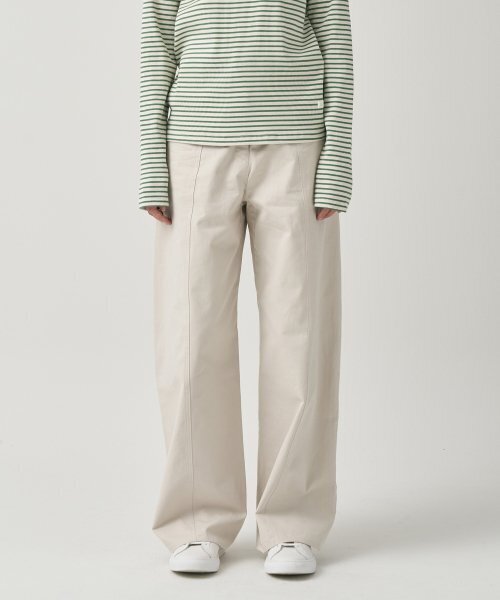 MOTT(モット)の「コットンラウンドステッチパンツ - アイボリー(その他パンツ・レディース・その他・SMALL/MEDIUM)」の3枚目の写真