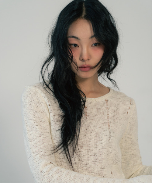 ZIZEMUSEUM(ジゼミュージアム)の「VINTAGE FRINGE KNIT (IVORY)(ニット/セーター・レディース・その他・OS)」の2枚目の写真