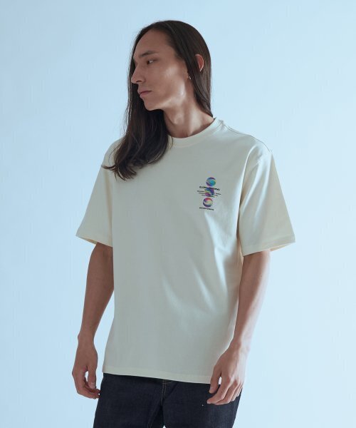ICONOGRAPHY(アイコノグラフィー)の「地球の日 Part 1. オゾン層破壊 CR(Tシャツ/カットソー・レディース・アイボリー・SMALL/MEDIUM/LARGE/X-LARGE)」の4枚目の写真