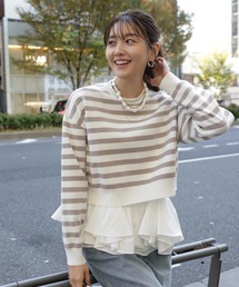 Apuweiser-riche｜アプワイザー・リッシェのニット/セーター（フリル