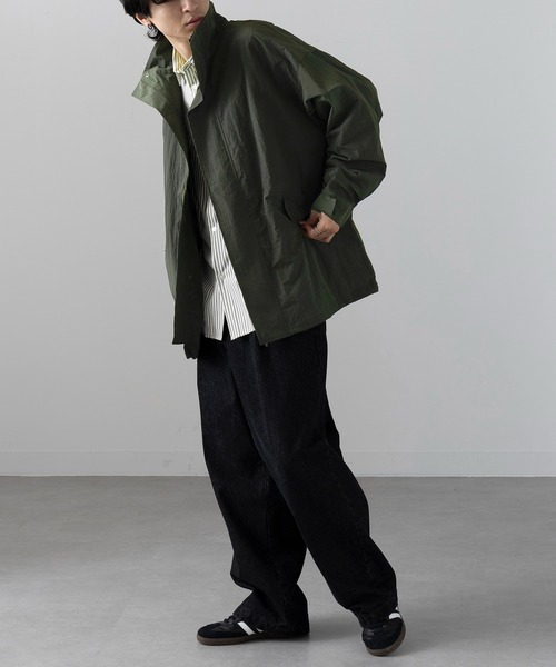MAISON CLUB(メゾンクラブ)の「【MAISON CLUB】Ripstop Short Mil Coat M-65 / リップストップショートモッズコート(ミリタリージャケット・メンズ・ネイビー/ブラウン/カーキ/ブラック/グレー・M/L)」の17枚目の写真