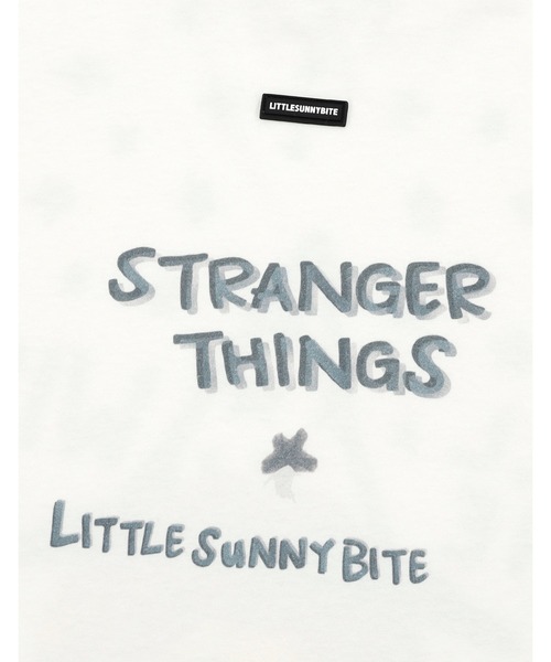 Little sunny bite(リトルサニーバイト)の「【RES】【Little sunny bite】stranger things x little sunny bite will long tee(Tシャツ/カットソー・レディース・ピンク/ブルー/ホワイト・SMALL/MEDIUM)」の16枚目の写真