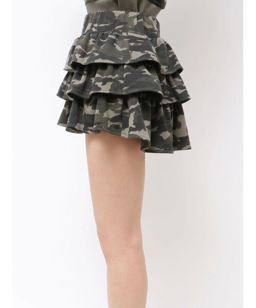 GYDA（ジェイダ）の「Sweat tiered スカートライクショートパンツ（スカート・レディース・その他1・FREE）」の17枚目の写真