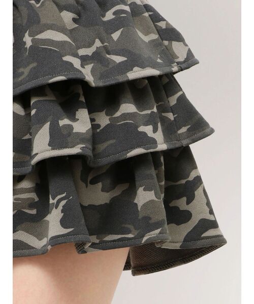 GYDA（ジェイダ）の「Sweat tiered スカートライクショートパンツ（スカート・レディース・その他1・FREE）」の8枚目の写真