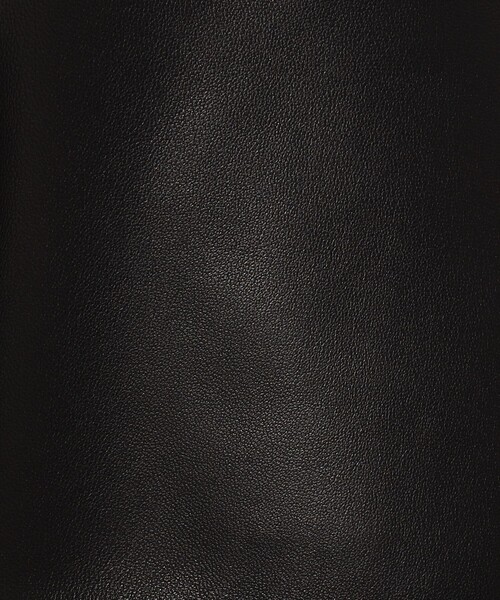 BACCA（バッカ）の「シープスキン ペプラムベスト（ベスト・レディース・ブラック・36）」の10枚目の写真