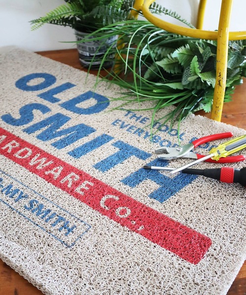 OLD SMITH(オールドスミス)】マット/45×75cm（ラグ/マット）｜niko and