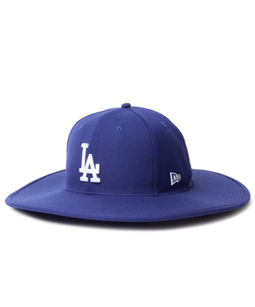NEW ERA（ニューエラ）の「NEW ERA LOS ANGELES DODGERS LONG BRIM FITTED HAT（ニューエラ ロサンゼルス・ドジャース ロングブリム フィッテド ハット）（ハット・メンズ・ブルー系・7 3/8/7 1/2/7 5/8）」の2枚目の写真