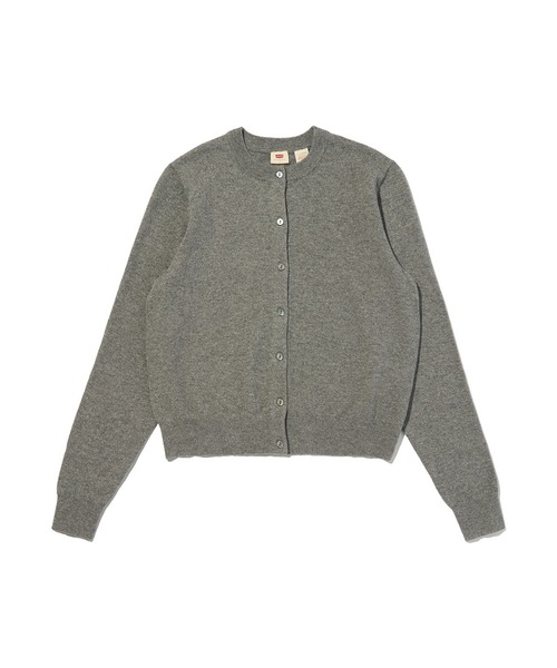 Levi's(リーバイス)の「Levi's/リーバイス スーパーソフト クルーネックカーディガン(カーディガン/ボレロ・レディース・グレー・XS/M/S)」の13枚目の写真