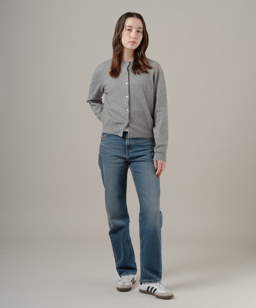 Levi's(リーバイス)の「Levi's/リーバイス スーパーソフト クルーネックカーディガン(カーディガン/ボレロ・レディース・グレー・XS/M/S)」の10枚目の写真