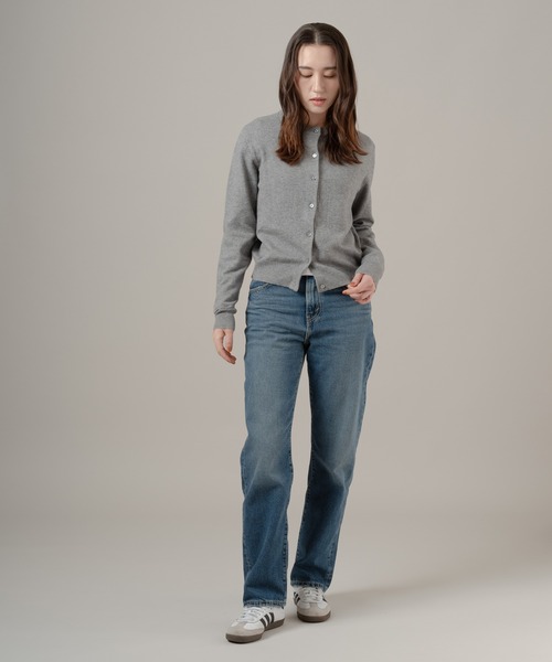 Levi's(リーバイス)の「Levi's/リーバイス スーパーソフト クルーネックカーディガン(カーディガン/ボレロ・レディース・グレー・XS/M/S)」の11枚目の写真
