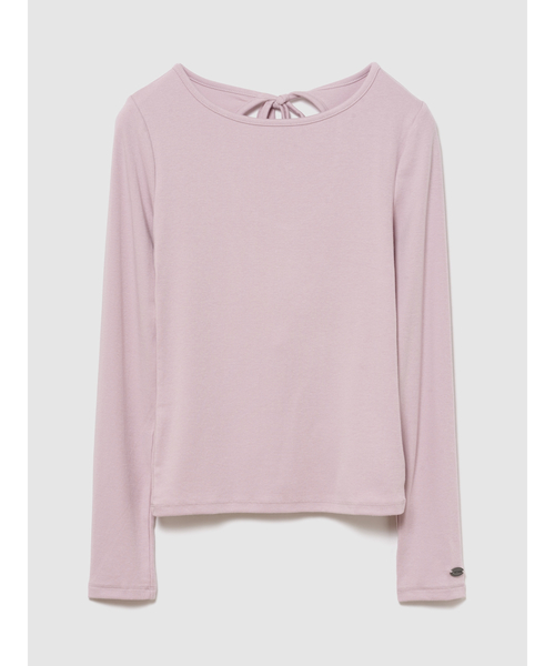 GAP（ギャップ）の「モダン バックタイ Tシャツ（Tシャツ/カットソー・レディース・オフホワイト/ブラック/ピンク・XXS/L/M/S/XS/XL）」の3枚目の写真