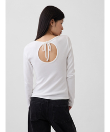 モダン バックタイ Tシャツ