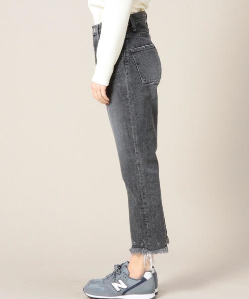 BEAUTY&YOUTH UNITED ARROWS（ビューティーアンドユースユナイテッドアローズ）の「BY カットオフ9分丈デニムパンツ：◆（デニムパンツ・レディース・ライトグレー/コバルトブルー/ホワイト・SMALL/MEDIUM）」の6枚目の写真