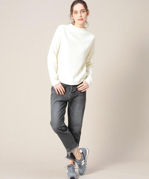 BEAUTY&YOUTH UNITED ARROWS（ビューティーアンドユースユナイテッドアローズ）の「BY カットオフ9分丈デニムパンツ：◆（デニムパンツ・レディース・ライトグレー/コバルトブルー/ホワイト・SMALL/MEDIUM）」の7枚目の写真