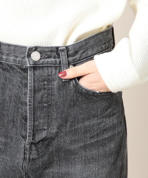 BEAUTY&YOUTH UNITED ARROWS（ビューティーアンドユースユナイテッドアローズ）の「BY カットオフ9分丈デニムパンツ：◆（デニムパンツ・レディース・ライトグレー/コバルトブルー/ホワイト・SMALL/MEDIUM）」の9枚目の写真