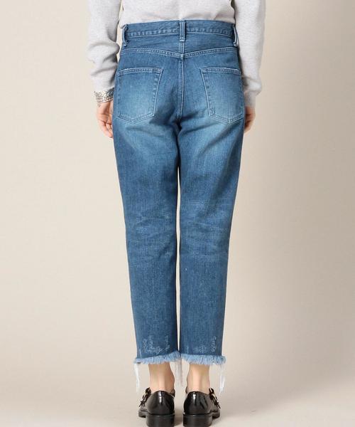 BEAUTY&YOUTH UNITED ARROWS（ビューティーアンドユースユナイテッドアローズ）の「BY カットオフ9分丈デニムパンツ：◆（デニムパンツ・レディース・ライトグレー/コバルトブルー/ホワイト・SMALL/MEDIUM）」の14枚目の写真