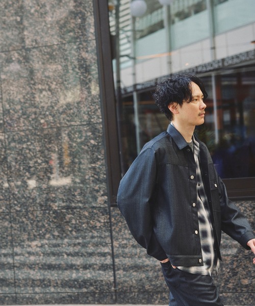 NIKKE】デニム トラッカー ジャケット / ADAM ET ROPE' JEANS -PERS
