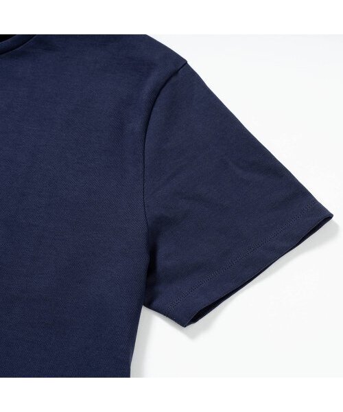 EDWARDMAX(エドワードマックス)の「シルケットダブルコットン半袖Tシャツ(レギュラー)(Tシャツ/カットソー・レディース・その他・M/L)」の3枚目の写真