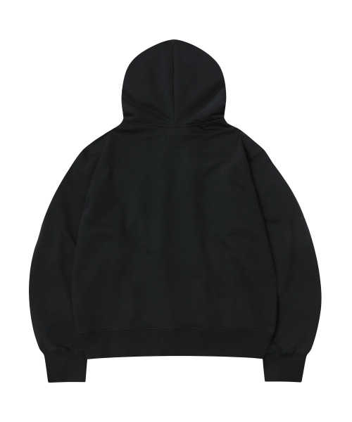 S'EST(エスイーエスティー)の「Star Hoodie Zip Up Black(パーカー・メンズ・ブラック・S/M/L)」の2枚目の写真