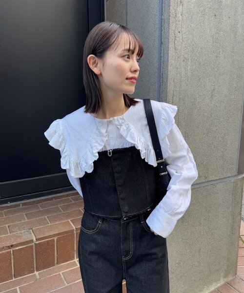 mystic（ミスティック）の「【ZOZO限定/REVIVAL】26SSマルチWAYデニム（デニムパンツ・レディース・ブラック/ネイビー・0/1/2）」の7枚目の写真