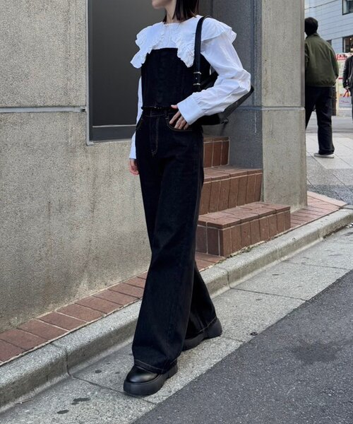 mystic（ミスティック）の「【ZOZO限定/REVIVAL】26SSマルチWAYデニム（デニムパンツ・レディース・ブラック/ネイビー・0/1/2）」の8枚目の写真