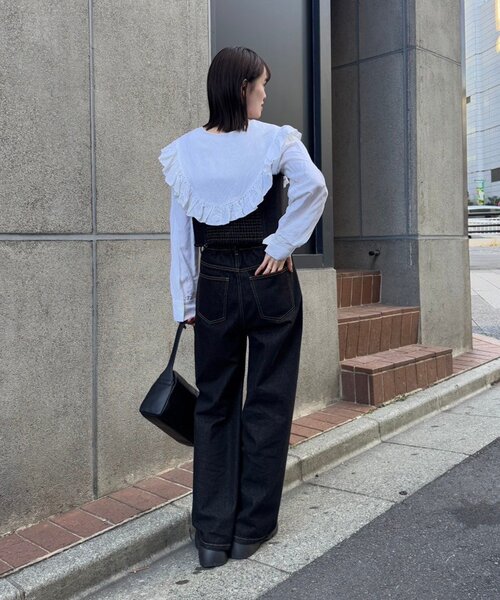 mystic（ミスティック）の「【ZOZO限定/REVIVAL】26SSマルチWAYデニム（デニムパンツ・レディース・ブラック/ネイビー・0/1/2）」の13枚目の写真