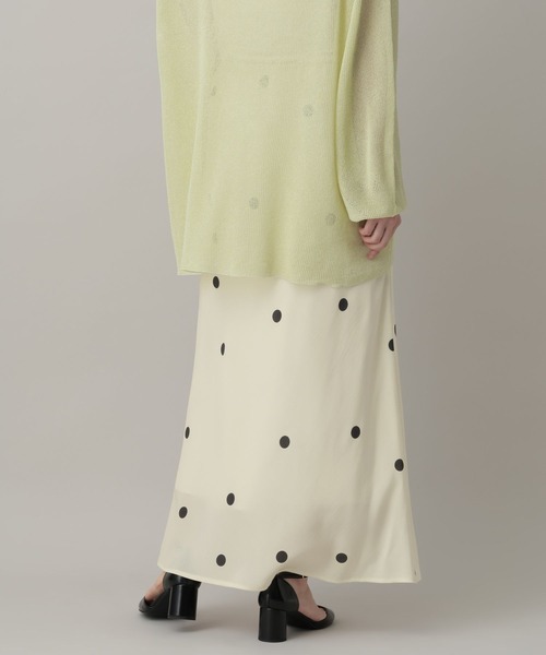 A part by（アパートバイ）の「フィブリルナロースカート（スカート・レディース・ブラック/イエロー系その他/ホワイト系その他・SMALL/MEDIUM）」の17枚目の写真