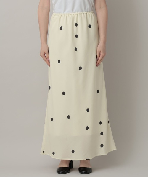 A part by（アパートバイ）の「フィブリルナロースカート（スカート・レディース・ブラック/イエロー系その他/ホワイト系その他・SMALL/MEDIUM）」の18枚目の写真