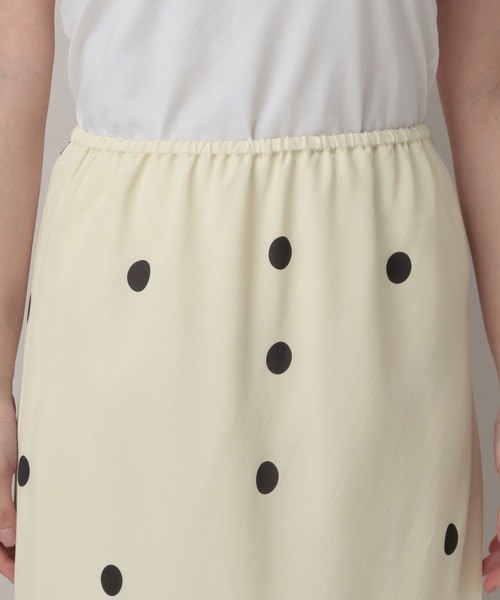 A part by（アパートバイ）の「フィブリルナロースカート（スカート・レディース・ブラック/イエロー系その他/ホワイト系その他・SMALL/MEDIUM）」の21枚目の写真