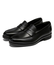 texcy luxe(テクシーリュクス)の「つややかな天然皮革を採用、履き心地のよさと品格を兼ね備えた、定番のローファーデザイン(ローファー)」