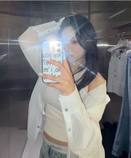 MUSINSA STANDARD WOMAN（ムシンサスタンダードウーマン）の「ウィメンズエッセンシャルタンクトップ [ベイビーピンク]（Tシャツ/カットソー・レディース・その他・LARGE/MEDIUM/SMALL/X-SMALL）」の6枚目の写真