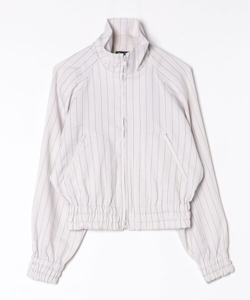 Y-3(ワイスリー)の「Y-3 PINSTRIPE SPORT UNIFORM BLOUSON(ジャージ・レディース・ホワイト系その他・X-SMALL/SMALL/XX-SMALL/MEDIUM/LARGE)」の5枚目の写真