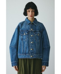 HeRIN.CYE（ヘリンドットサイ）の「Round form denim jacket　　ラウンドデニムジャケット（デニムジャケット）」
