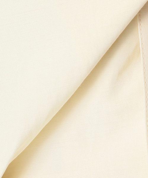 FRAMeWORK(フレームワーク)の「≪追加≫リネンPLタッサーフードショートブルゾン(マウンテンパーカー・レディース・ブラック/アイボリー/ブラウン/キャメル・36/38)」の12枚目の写真