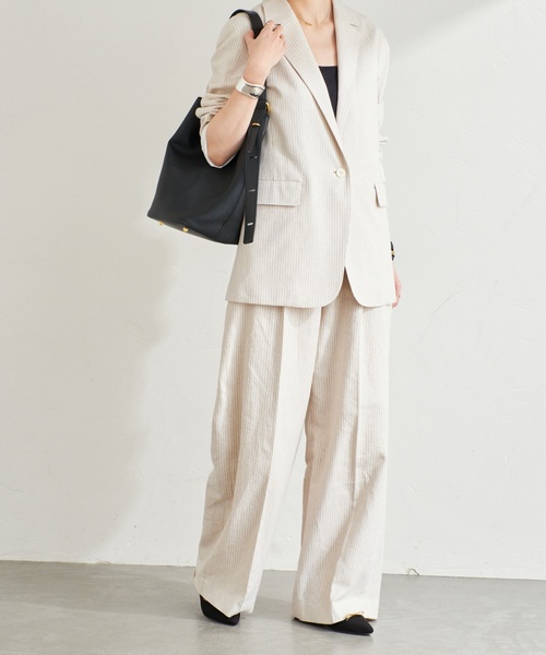 LE TALON（ルタロン）の「《追加》LETALON コンビワンハンドルバッグ（ショルダーバッグ・レディース・ブラック/ベージュ・FREE）」の6枚目の写真