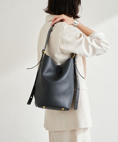 LE TALON（ルタロン）の「《追加》LETALON コンビワンハンドルバッグ（ショルダーバッグ・レディース・ブラック/ベージュ・FREE）」の8枚目の写真